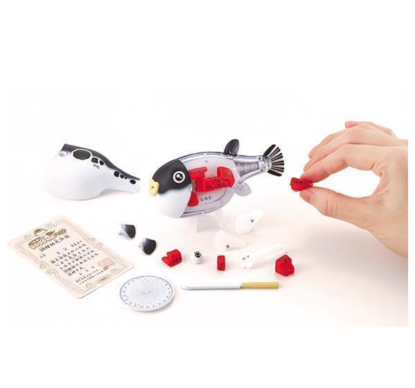 鸡这些常吃的肉类,可以边玩边了解它们的身体部位,而其中有一款河豚