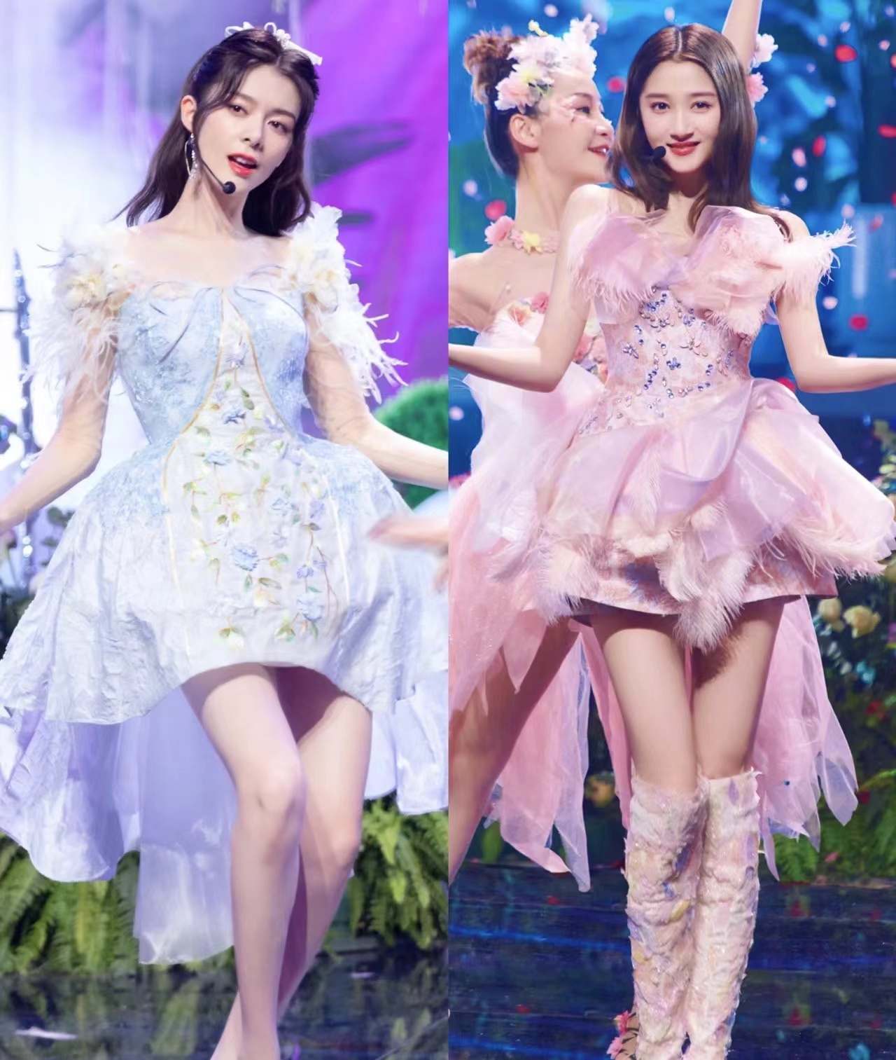 关晓彤身材不输傅菁同台长腿吸睛关晓彤厚积薄发舞台惊艳