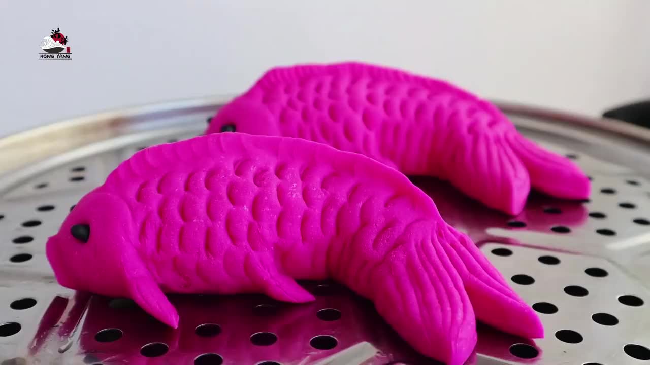 过年必备鲤鱼馒头,简单易学,好吃还漂亮,寓意"年年有余"