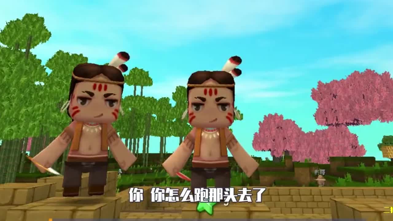 迷你世界二狗子和狗蛋被怪物们围在城里没想到危机时刻狗蛋叛变了