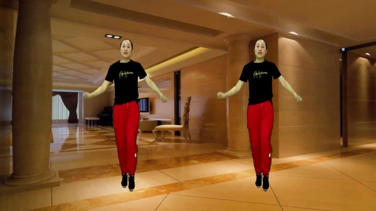 32步健身基础鬼步舞《次仁和桑珠的爱》简单好看好学