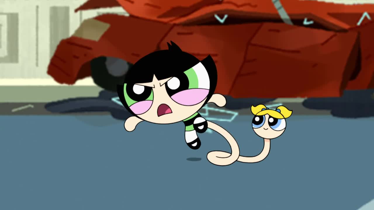 飞天小女警:博士非常开心,成功完成任务,击掌很有趣