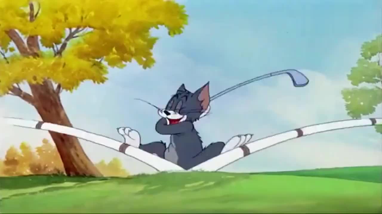 猫和老鼠:汤姆把鸟蛋当高尔夫球打,没想到在空中竟孵出小鸟