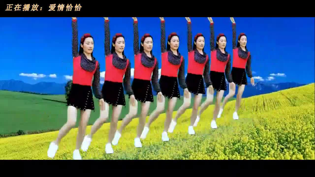 经典广场舞歌曲《爱情恰恰》动情旋律