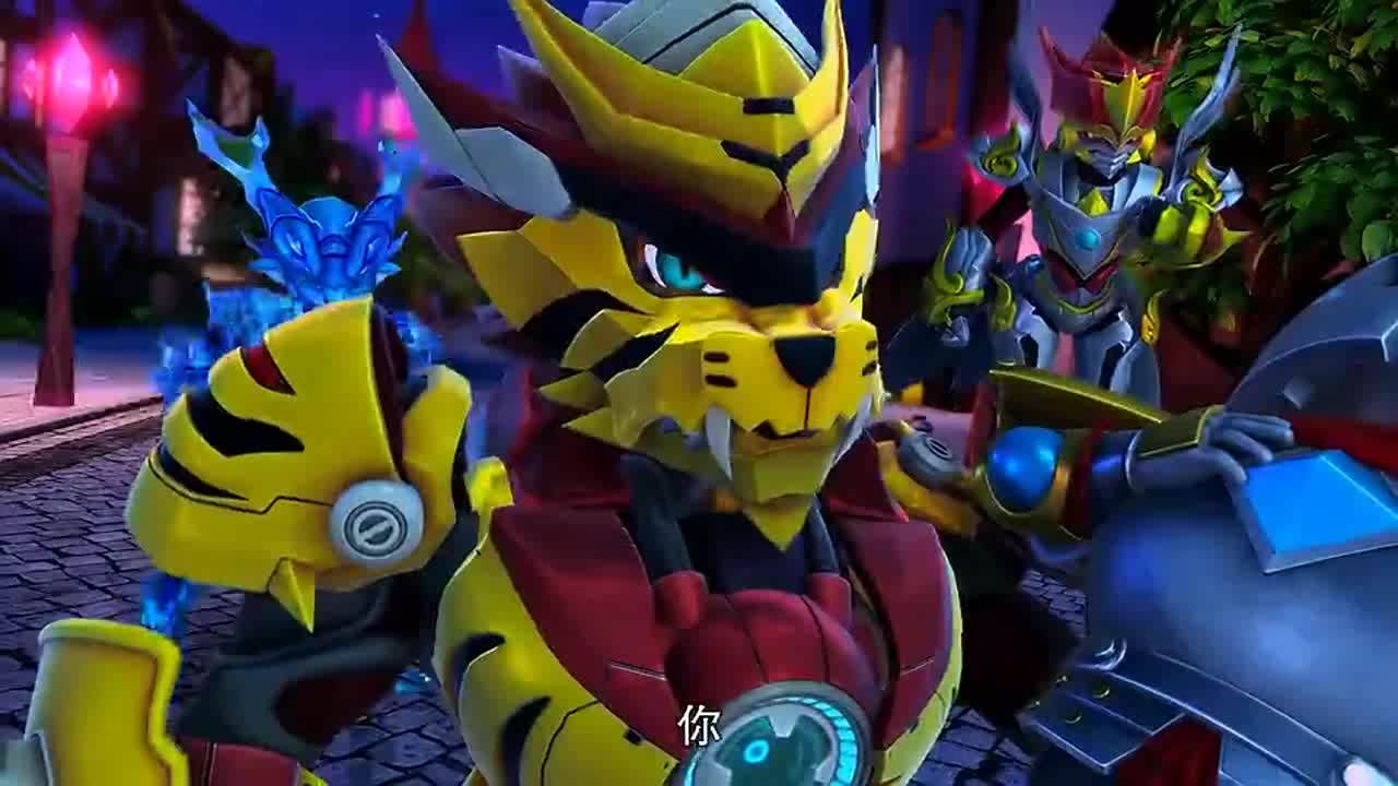 猪猪侠之梦想守卫者铠甲骑士虽然不能动却拥有神奇的金属之力