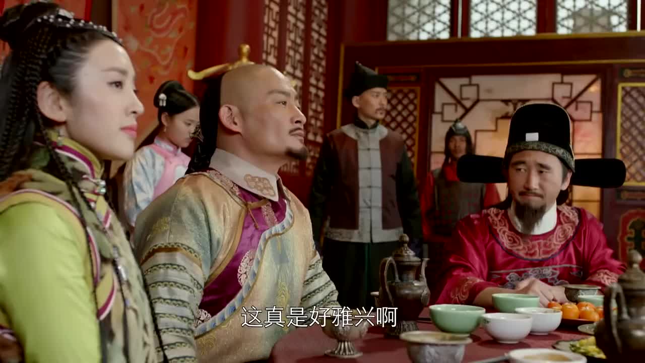 独步天下努尔哈赤威胁东哥惹褚英代善不敢吭声看来没人惹他