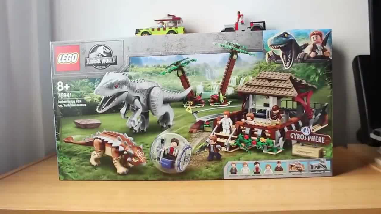 乐高侏罗纪世界75941霸王龙袭击营地速组评测