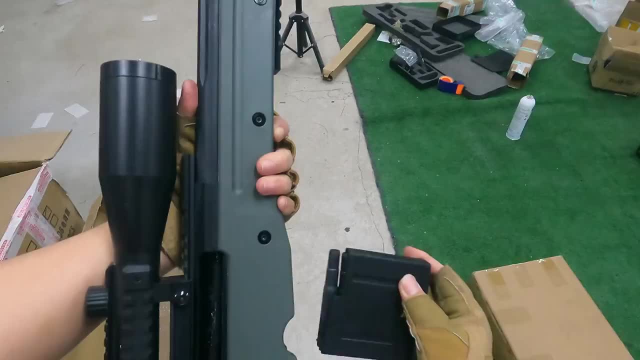 自带八倍镜的awm假如给你能吃鸡吗