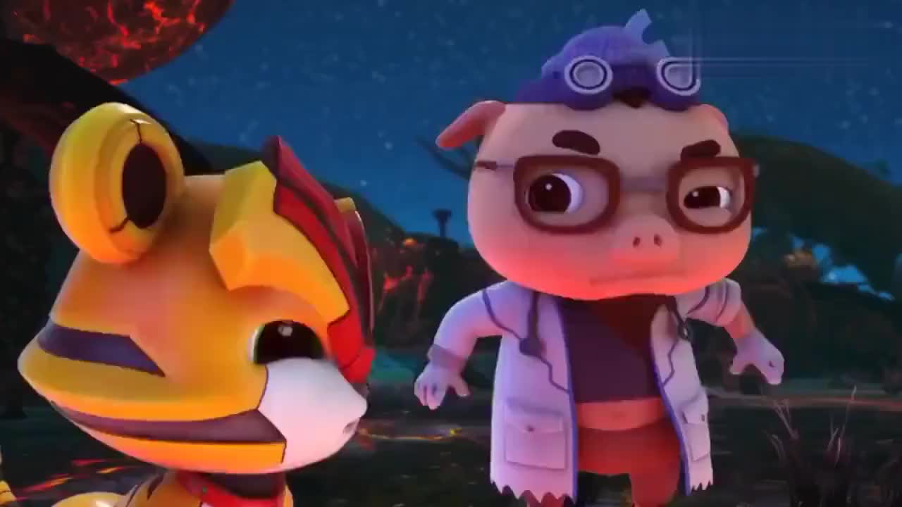 猪猪侠猪猪侠被迷糊博士和阿五踩到了迷糊博士找到了猪猪侠