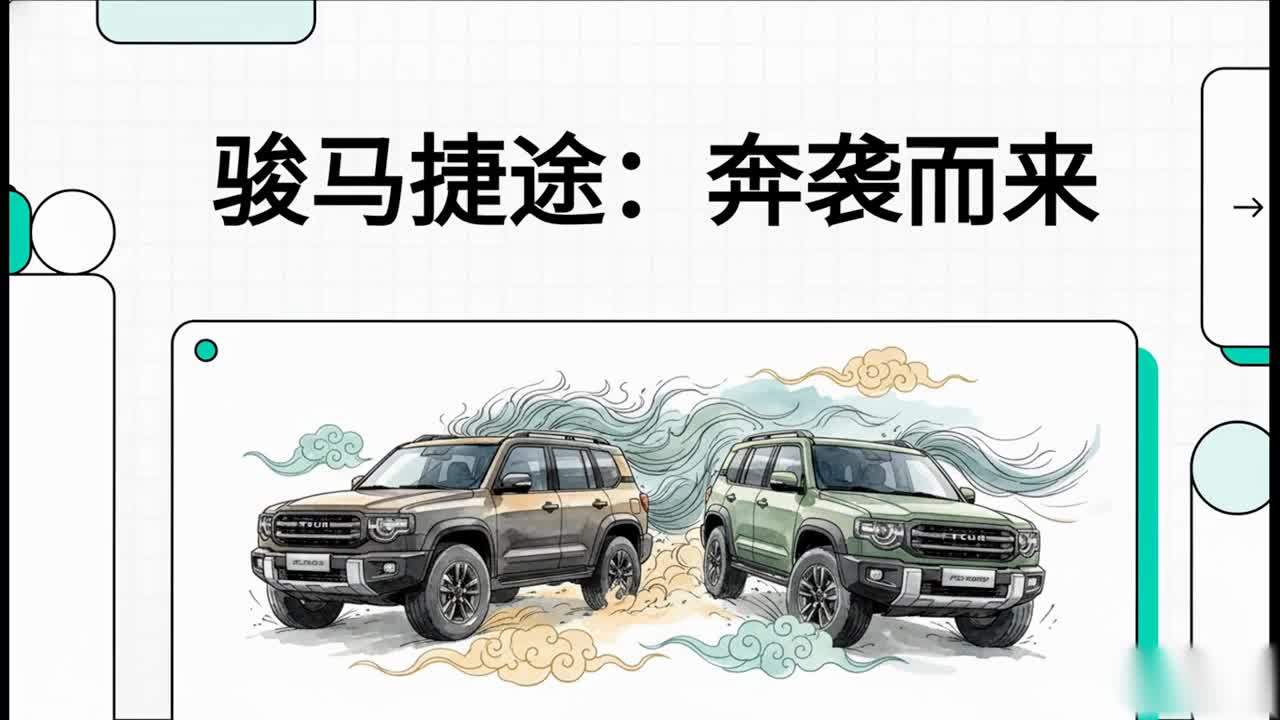 视频：骏马捷途，奔袭而来