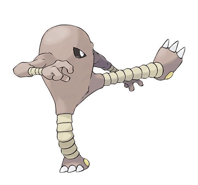 神奇宝贝卡片之飞腿郎快拳郎大舌头瓦斯弹双弹瓦斯