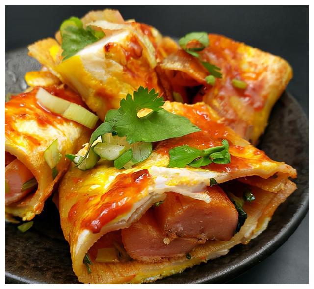 路边的烤冷面是不是都爱吃呀今天做个家庭版的炒冷面