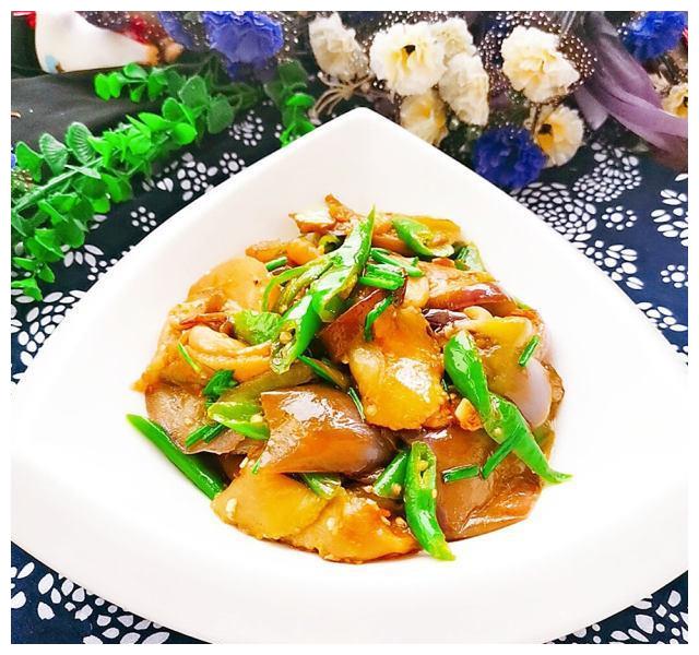 香煎茄子片,香软好吃,超级下饭