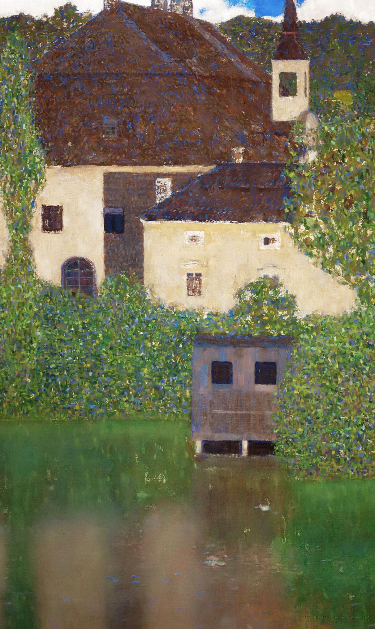 克里姆特的绝美花园,夏日清爽_高清图集_新浪网