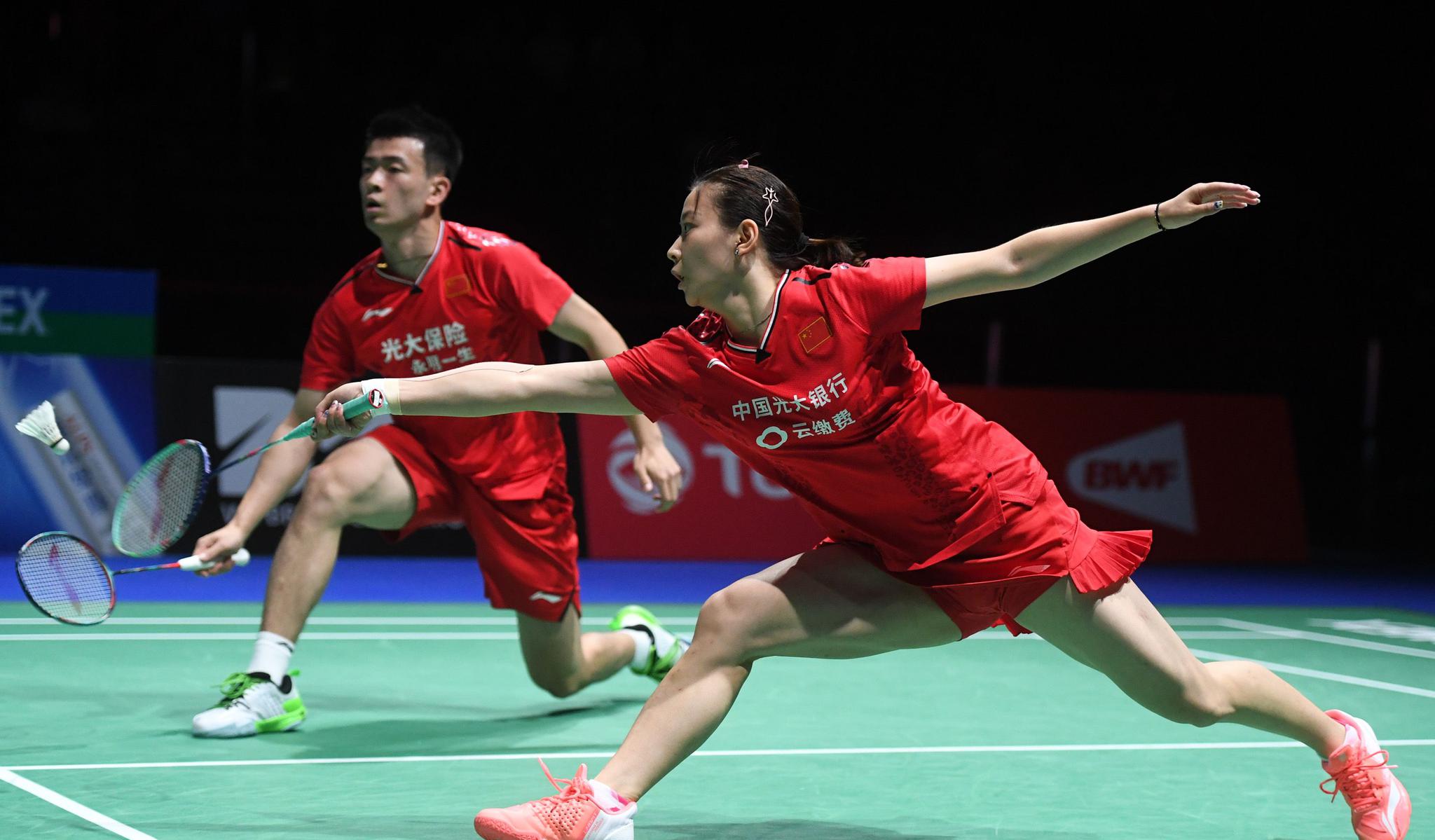 羽毛球——世锦赛:郑思维/黄雅琼晋级决赛(2)