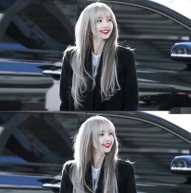 lisa新造型绝了!轻松驾驭粉色头发,"人间芭比"无疑了