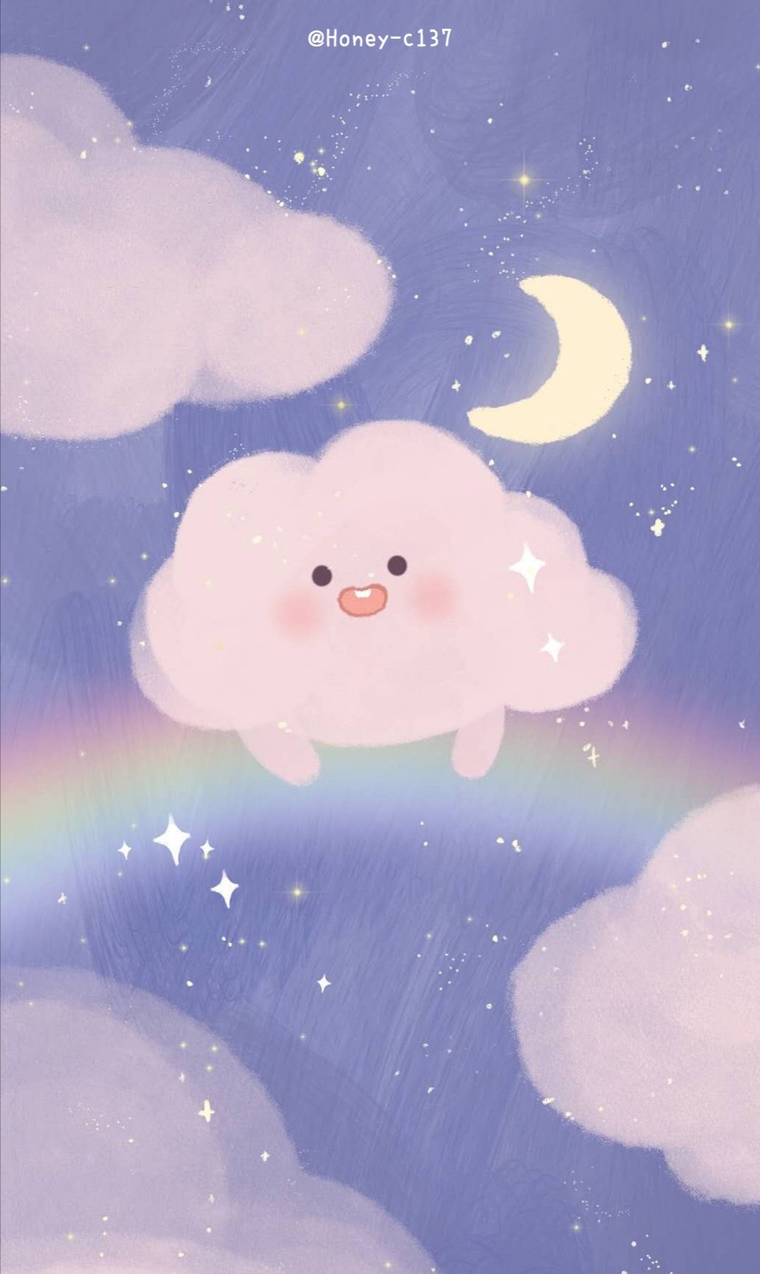 超可爱梦幻云朵天空手机壁纸