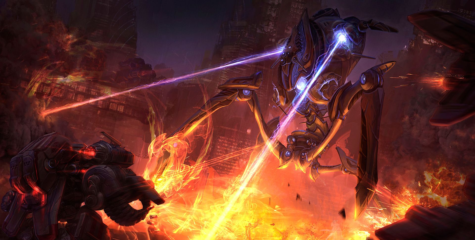 星际争霸超清电脑壁纸(转载于官网)