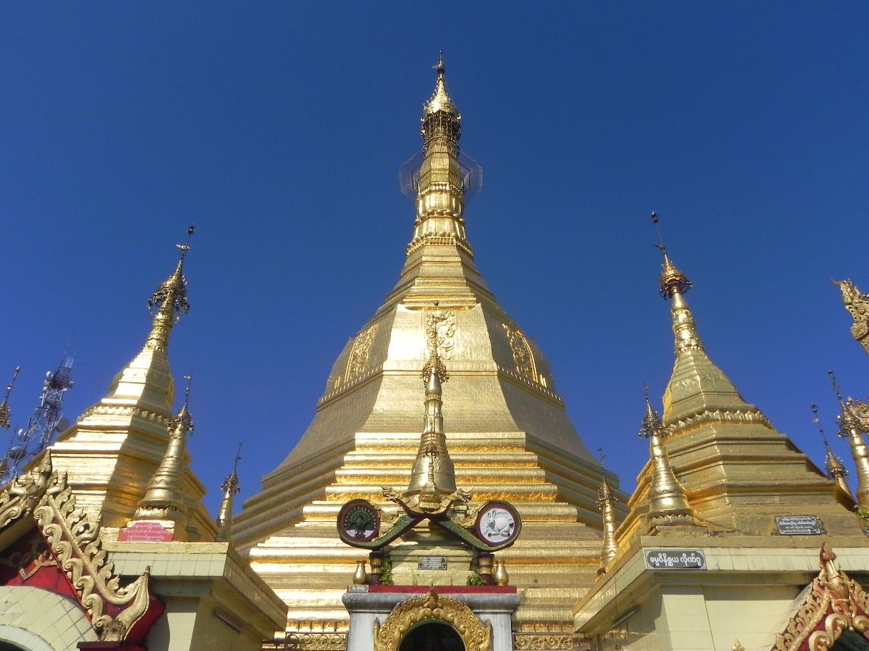 东南亚 缅甸 仰光 苏雷塔