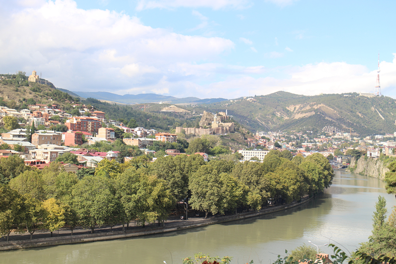 格鲁吉亚 第比利斯 库拉河