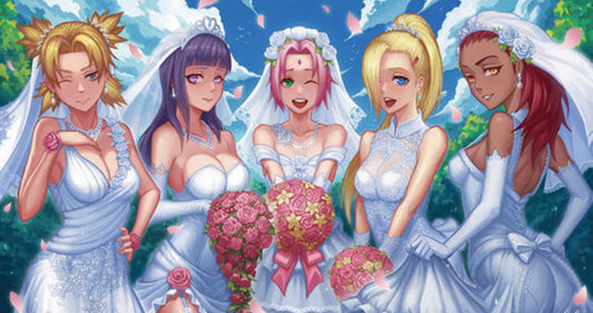 火影:女忍者从幼年到婚后的模样,纲手从小美到大,她变化最惊人