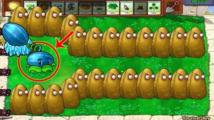 植物大战僵尸冰西瓜投手对战僵尸博士这次能击败博士吗