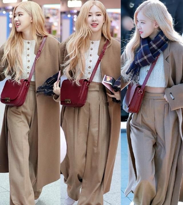 朴彩英机场合集穿搭太秀了简练大气时髦百搭学生党上班族都可