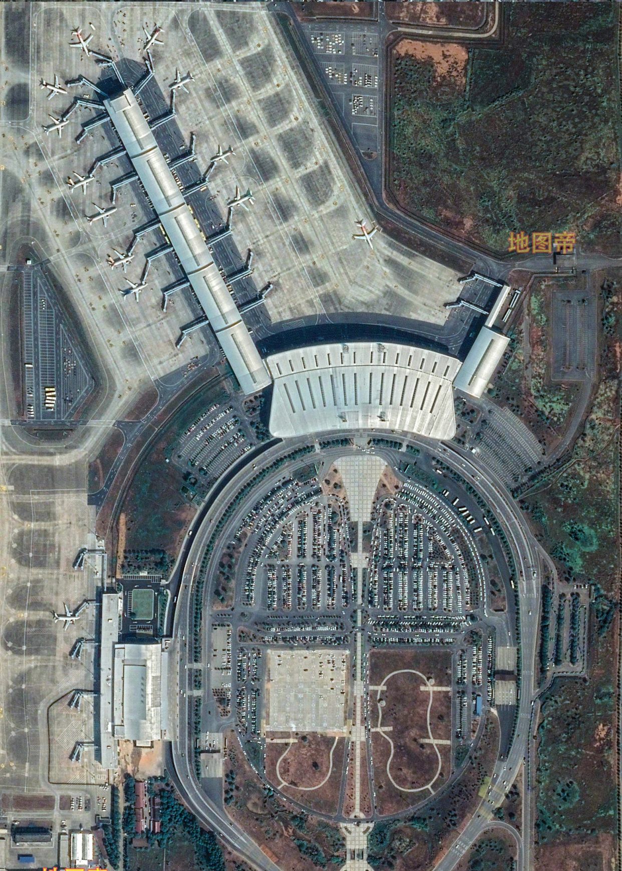 昌北机场登机口平面图图片