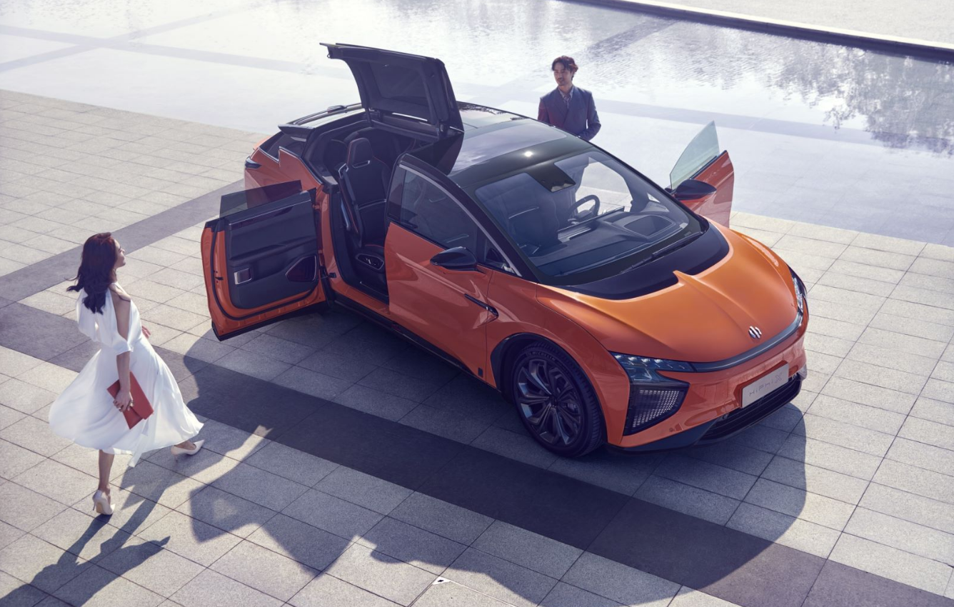 划时代智能电动车高合hiphi x创始版破晓上市 售价80万元