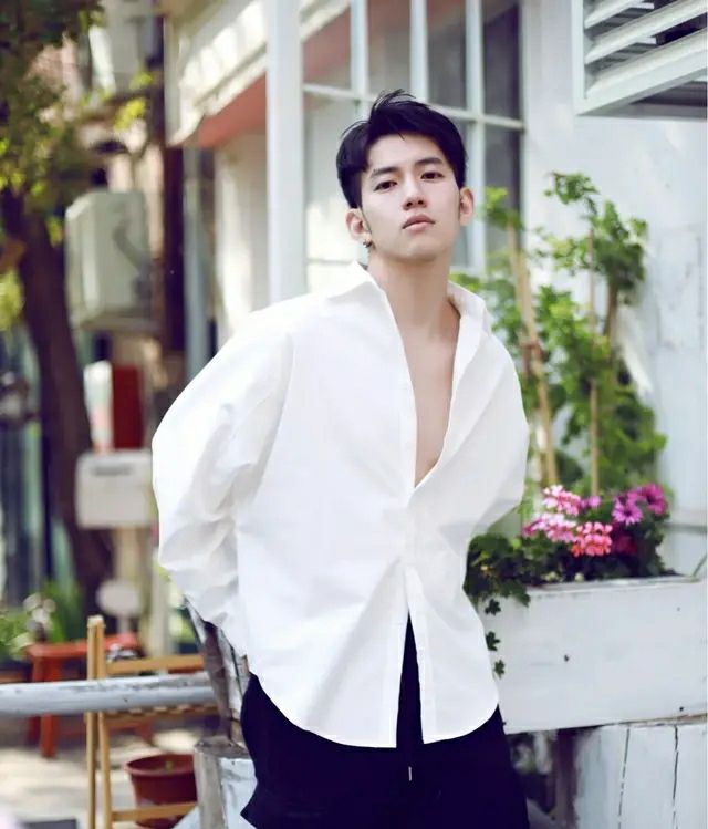 组图:白衣男生,英俊,帅气,有气质,穿白色衬衫的哥哥,真好看_高清图集