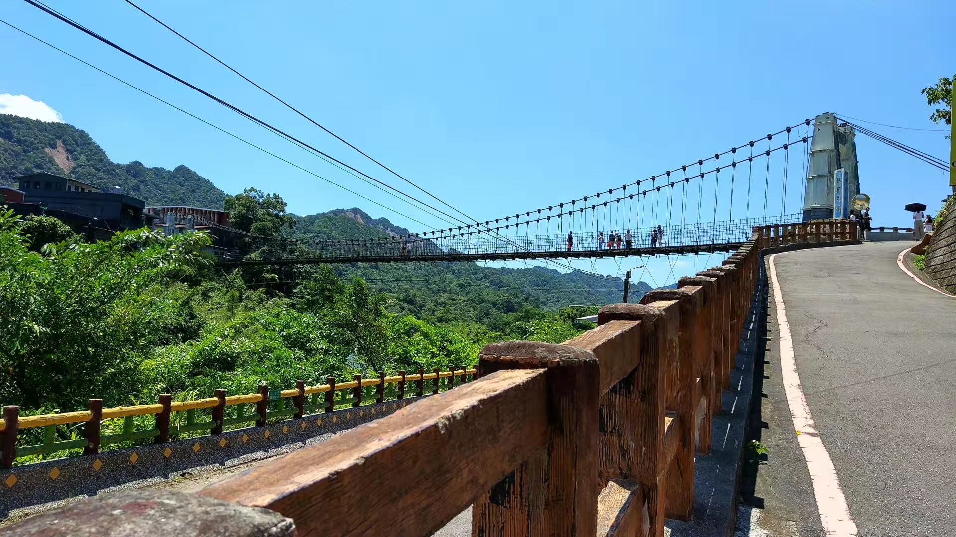 中国 台湾 新北 静安吊桥