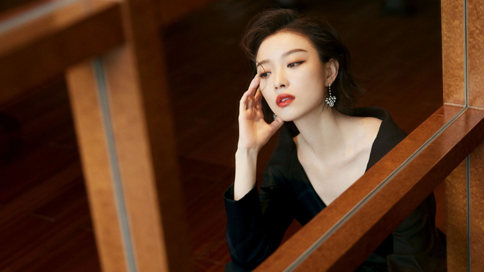 倪妮成熟妩媚高清写真,真的是穿什么都好看