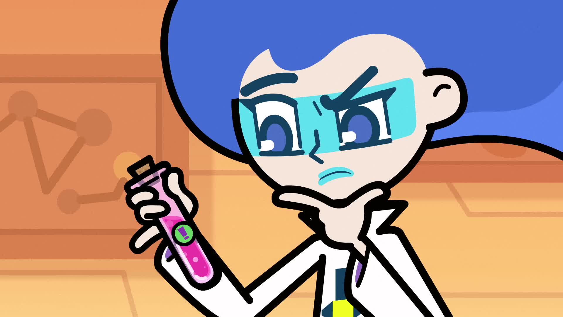 超迷你战士:博士非常厉害,在实验室调配,真是太开心了