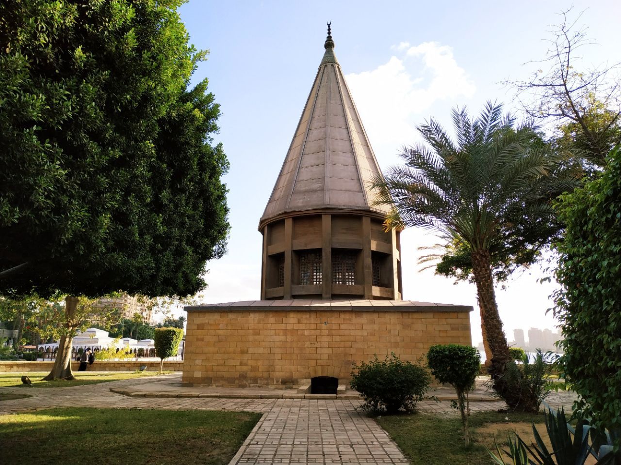 非洲 埃及 开罗 尼罗河丈量仪