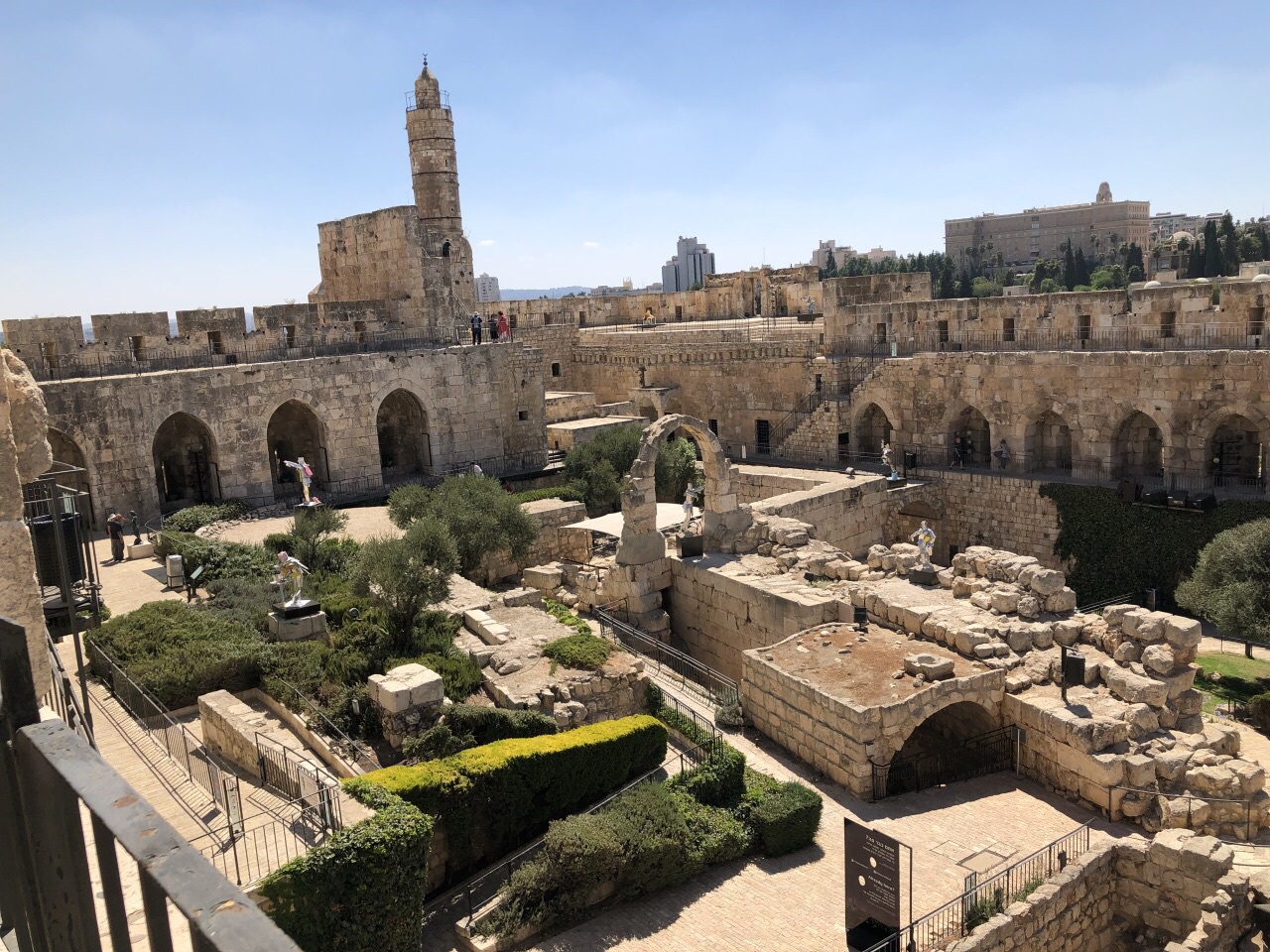 以色列 耶路撒冷 大卫城塔