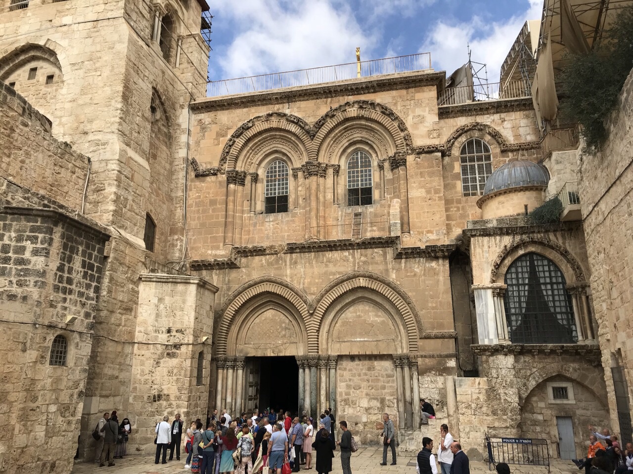 以色列 耶路撒冷 圣墓教堂 耶稣基督遇难,安葬和复活的地方