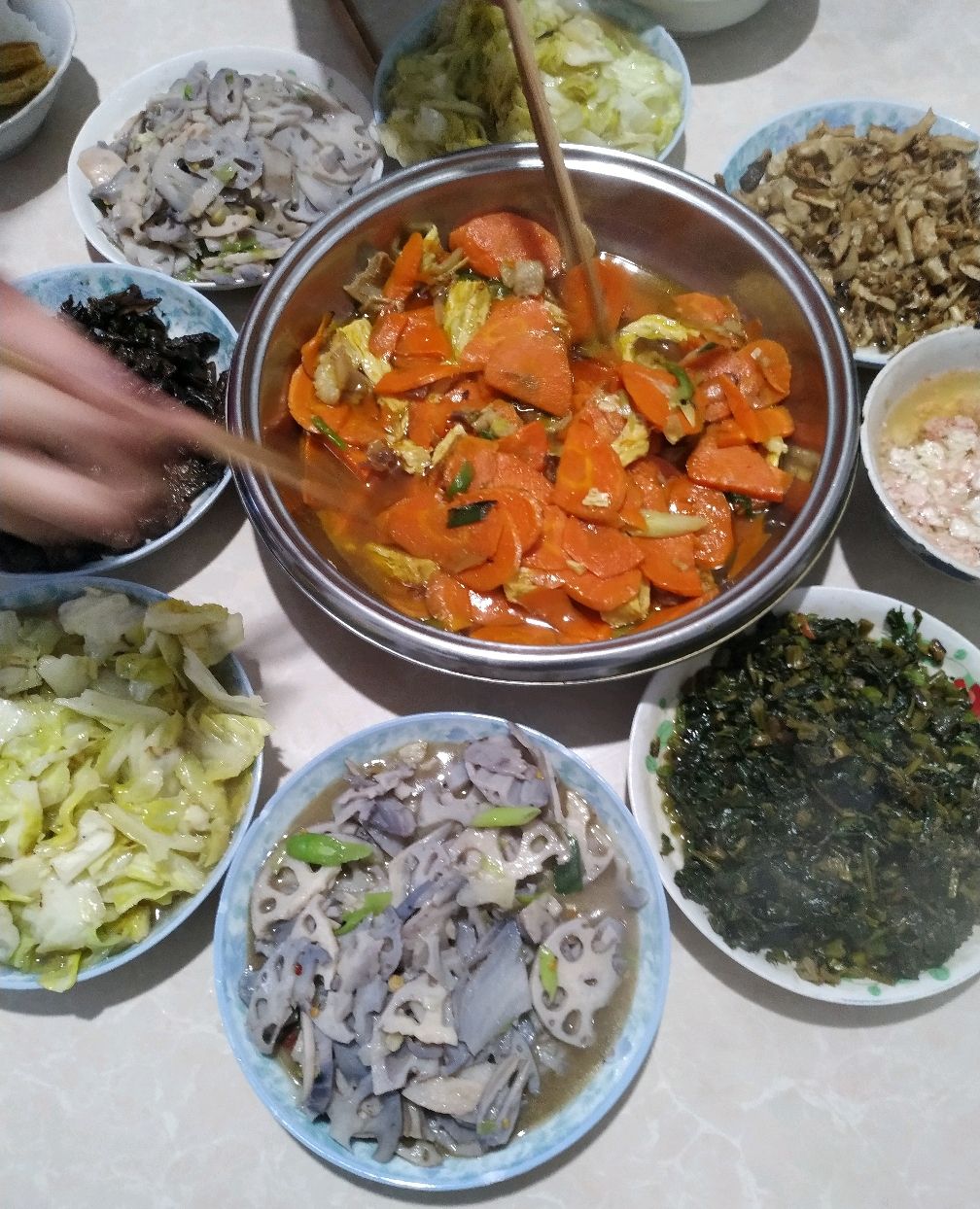 疫情期间在老家吃的家常菜