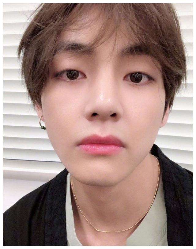 防弹少年团金泰亨自拍的特征有颜任性系列