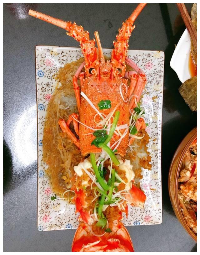 家常海鲜菜谱,蒜蓉澳洲大龙虾,简单美味营养,太鲜了,吃不够