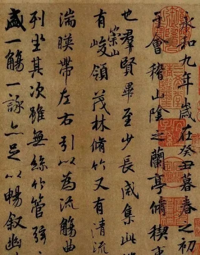 冯承素遇到对手了？书法历史上九大书法大家临《兰亭序》叫板万寿休闲区蓝鸢梦想 - Www.slyday.coM