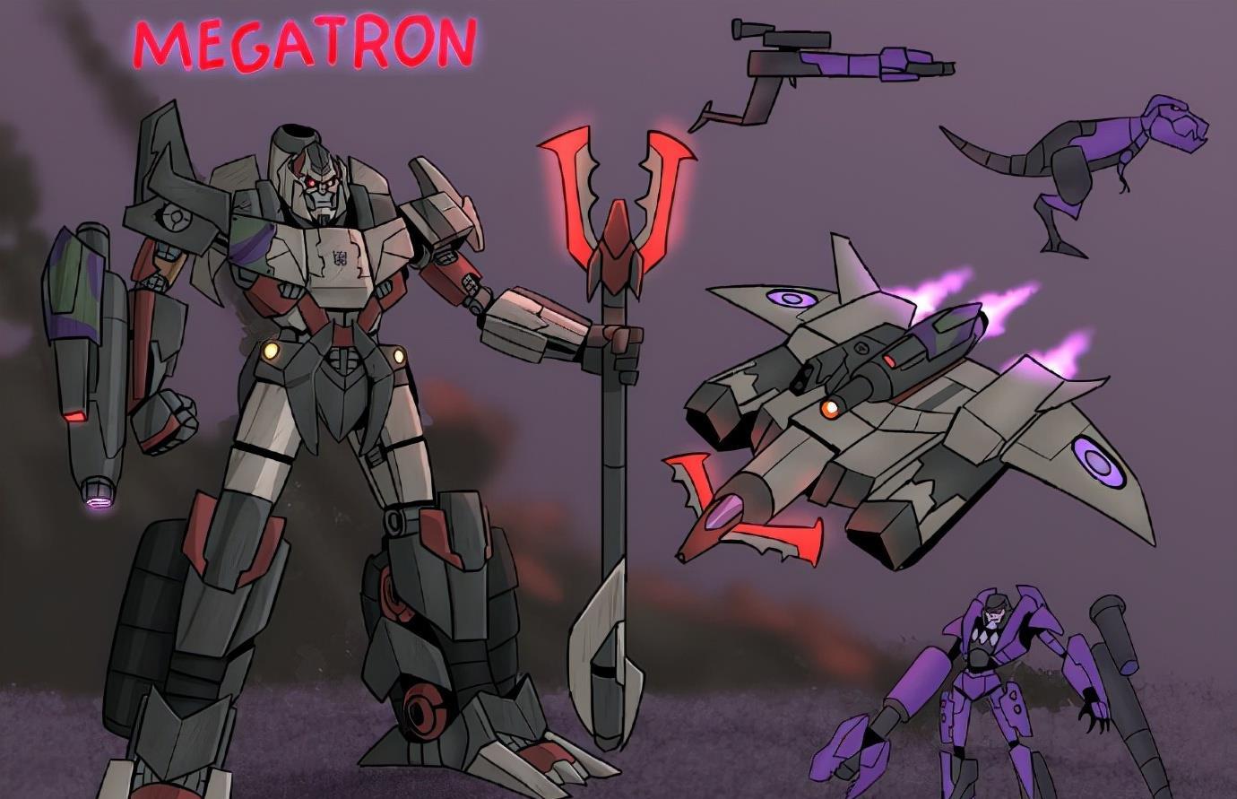 变形金刚08动画样式角色全新设计