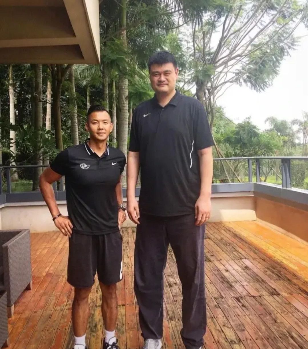 姚明和明星们合影:周杰伦,杨紫,章子怡,范冰冰,科比