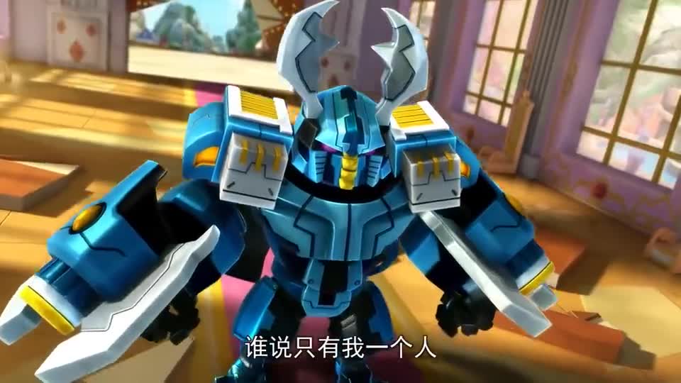 猪猪侠:王国大臣真勇猛,一个人单挑暗灵卫,还救出了公主!