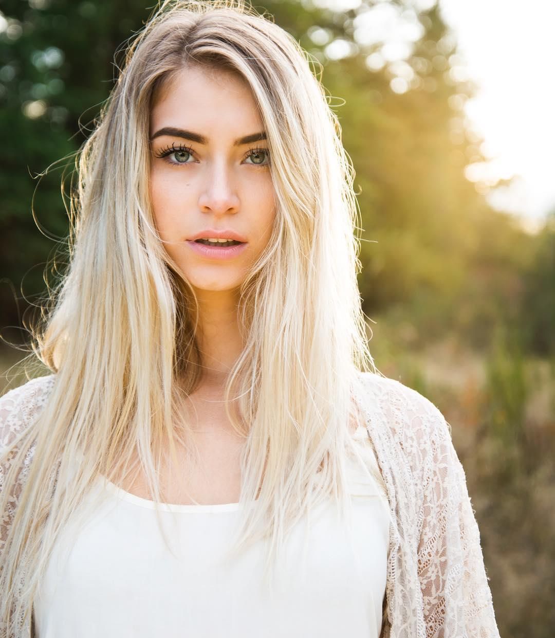 外国美女 如同女神降临般瞬间成为人间最美风景