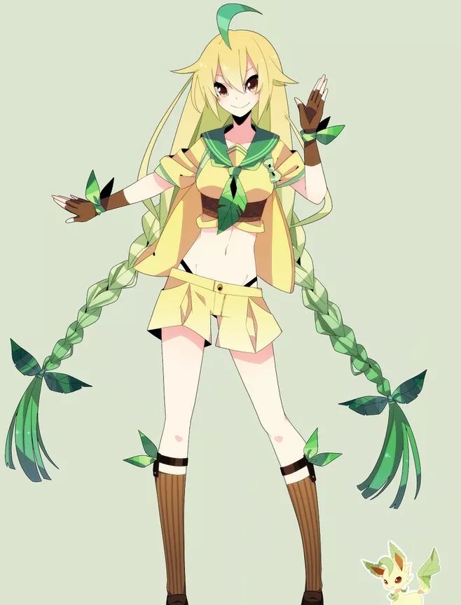 伊布形态全娘化,冰精灵大姐风范,仙子精灵感觉好熟悉