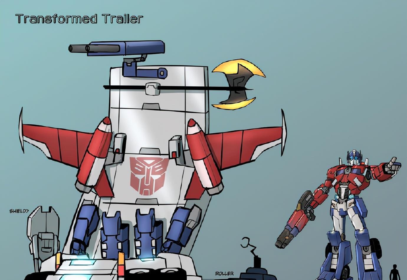 变形金刚08动画样式角色全新设计