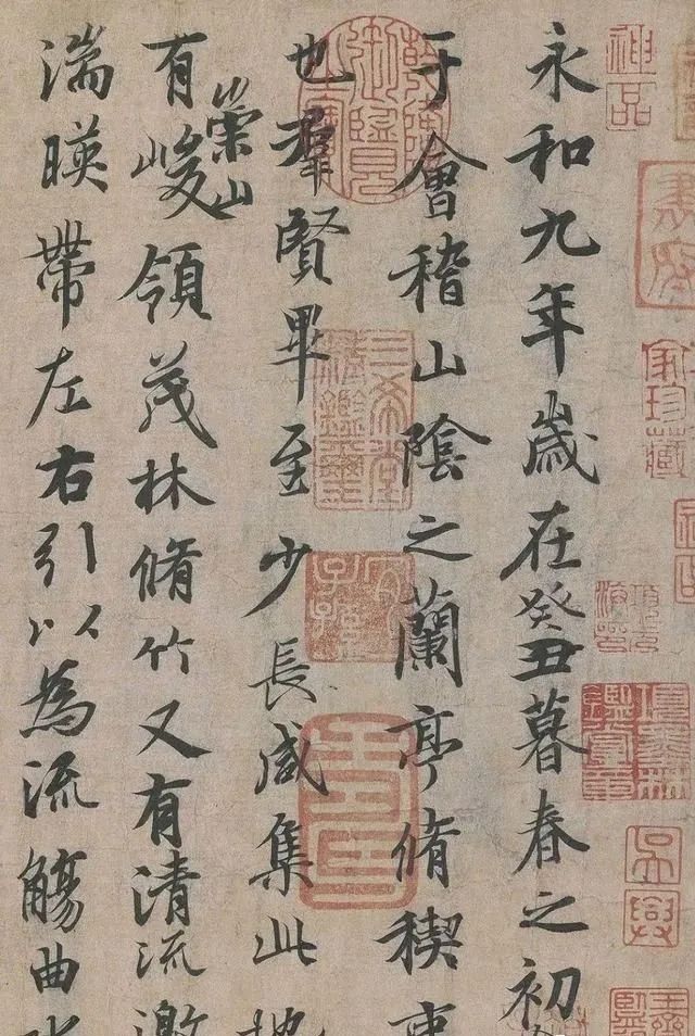 冯承素遇到对手了？书法历史上九大书法大家临《兰亭序》叫板万寿休闲区蓝鸢梦想 - Www.slyday.coM