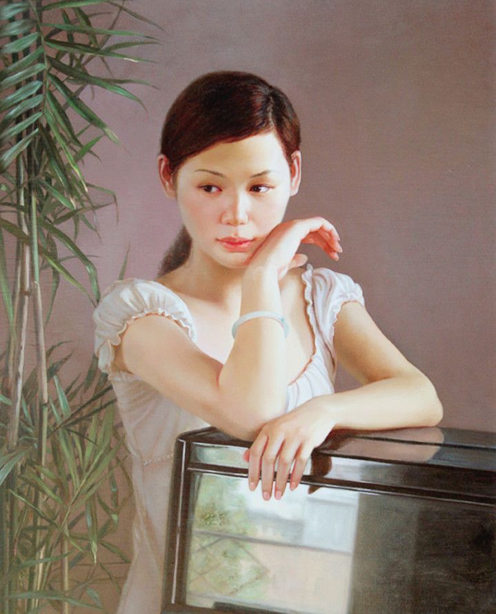 范学贤写实人物油画__财经头条