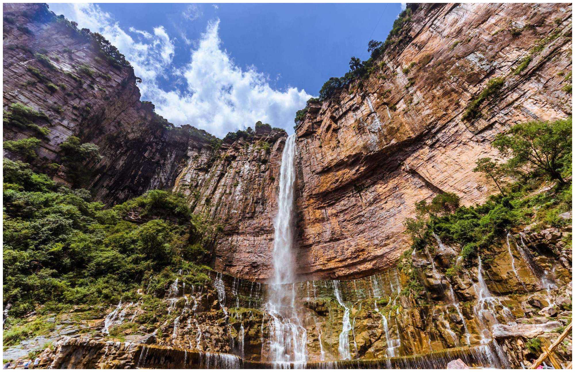 这里比较有名的桃花湾,山神庙,天河瀑布,红石河等等,都是去八里沟旅游