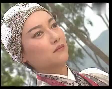 倚天屠龙记灭绝师太执剑击退金花金花徒儿欲带走无忌惨遭咬伤